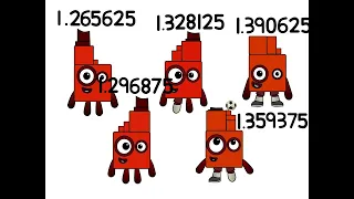 Numberblocks band sixty fourths 9