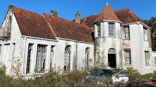 Exploring Inside Drug Dealers Abandoned Mansion Found Ammo And Potential Murder Weapon?