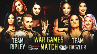 COMO HACER UN MATCH CARD DE WWE NXT WAR GAMES 2020 || NXT WAR GAMES 2020 MATCH CARD