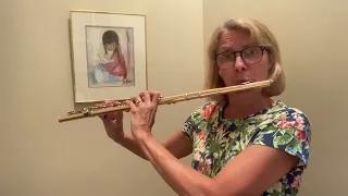 “Polonaise” from the Suite in B minor by JS Bach for flute