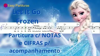 Let Ir Go | Partitura p/ Flauta, Violino, Oboé. Cifras p/ Teclado, Violão, Ukulele.