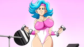 Bulma's Veggie Workout Session