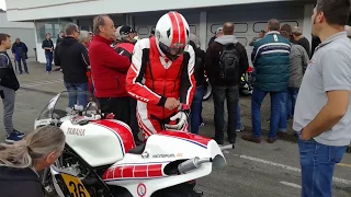 Hockenheim Classics 2017 onboard - Sepp Hage - The Movie - YAMAHA TZ 500