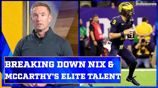 Why J.J. McCarthy & Bo Nix have elite QB abilities | Joel Klatt Show