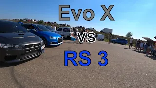 Японцы или Немцы? Evo X vs RS 3, Subaru,Bmw 550,Mark 2 1000+HP