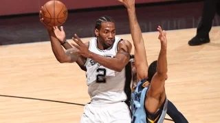 Kawhi Leonard's PLAYOFF CAREER HIGH 37 Sends Spurs to Game 2 Win | April 17, 2017