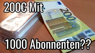 Wie ich 200€ im Monat mit 1000 Abonnenten verdiene