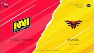 LIVE: Heroic vs. Natus Vincere - DreamHack Masters Spring 2021 - Semifinals