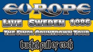 EUROPE | The Final Countdown Tour | Sweden | 1986 | Live | Full Show | Multi Camera DVD