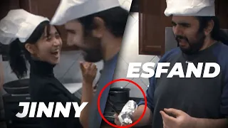 Esfand Learns How to Cook Korean ft. Jinnytty | Esfand Best Moments