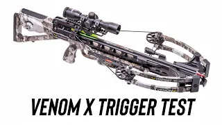 TenPoint Venom X Crossbow Trigger Pull Test -