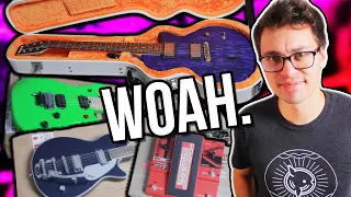 UNBOXING MYSTERY GUITARS I'VE WANTED FOREVER & "DISCONTINUED" GEAR!! || UNBOXgufish