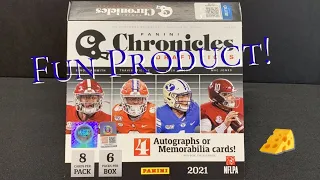 2021 Chronicles Draft Picks Hobby Box - 4 Hits Per Box!