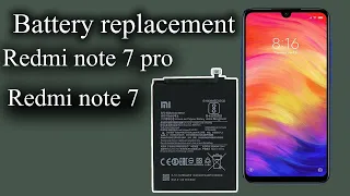 Redmi Note7pro Battery replacement | easy method | 2021