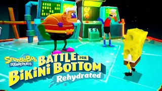 МОРСКОЙ СУПЕРМЕН И ОЧКАРИК / #4 SpongeBob SquarePants: Battle for Bikini Bottom - Rehydrated