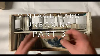 Vintage 1990's card lot unboxing - Part 3 ( Signed Hockey Cards, Disney Cards, TV Show cards)