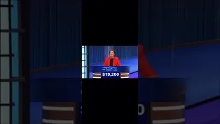 Mattea Roach loses on Jeopardy by 1 dollar #shorts