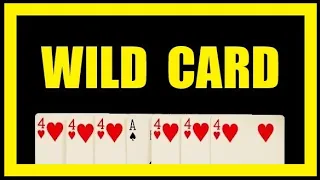 WILD CARD card magic trick