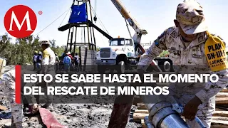 Hay disminución de niveles de agua en mina de Coahuila desde accidente: Protección Civil