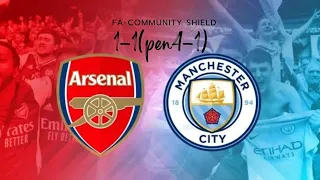 Arsenal vs man city community shield highlights | FA Community Shield final |07-08-23 | [PEN 1-4]