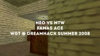 WGT @ DreamHack Summer 2008: Neo vs mTw