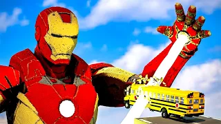 Voitures vs Iron Man | Teardown