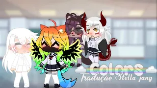 🌈𖤐|𝙶𝙲𝙼𝚅| Colors | Tradução |𖤐🌈 ☁Gacha Cute☁ by-Myllena Cat Black|