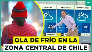 Ola de frío después de la lluvia: Las heladas que se vienen para el fin de semana