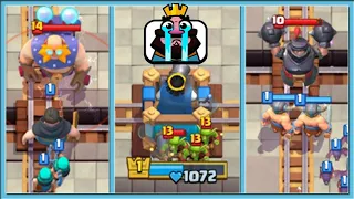 😡 1 CARDS VS. 14 CARDS / Clash Royale