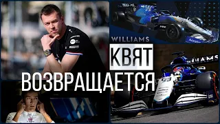 КВЯТ в Williams? Почему РУССКИЙ пилот заслуживает вернуться в гонки F1