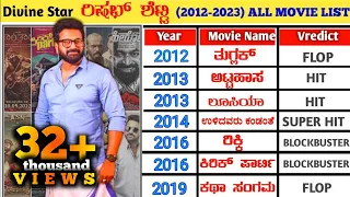 Divine Star Rishabh Shetty All Movie list | Rishabh Shetty All Movies Box office Verdict | Kantara