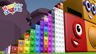 Looking for Numberblocks Puzzle Step Squad 1 to 12,000 to 12,000,000 MILLION BIGGEST Learn to Count!