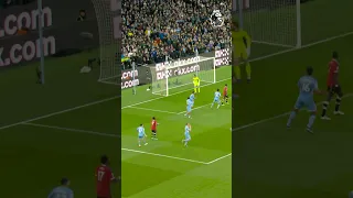 Ederson chilling near the half-way line!