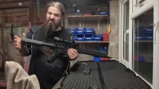 [028] not pew - Schmeisser SP15 M5FL 16" straight pull rifle - quick review