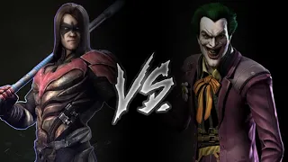 Injustice Gods Among Us - Damian Wayne Vs. The Joker (VERY HARD)