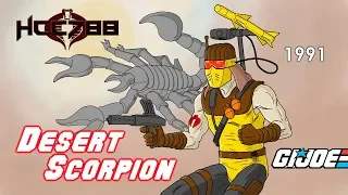 HCC788 - 1991 DESERT SCORPION - Cobra Desert Trooper - Vintage G.I. Joe toy!