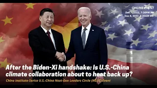 After the Biden-Xi handshake: Is US-China climate collaboration about to heat back up? 12.7.2022