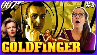 *GOLDFINGER* James Bond Movie Reaction FIRST TIME WATCHING 007