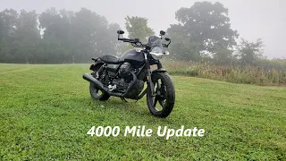 4000 mile update 2021 moto guzzi v7 stone 850