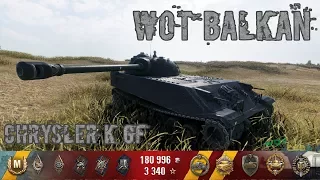 [WoT] Chrysler K GF - American Tier 8 premium heavy tank {Ace M, 1v5, 10kills & 6k DMG}