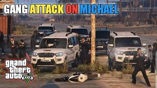 GTA 5 | Security Protocol | Gang Attack on Michael | Game Loverz