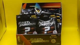 Fast and Furious Jada Nano Hollywood Rides Mystery packs Opening