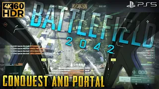 Battlefield 2042 - Conquest Large & Portal: Hardcore  - 4k HDR 60fps [PS5] HDR after processing