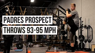 Padres Prospect Throws 93-95 MPH at Tread HQ