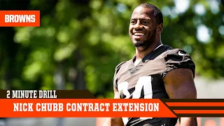 Nick Chubb Contract Extension | 2 Minute Drill