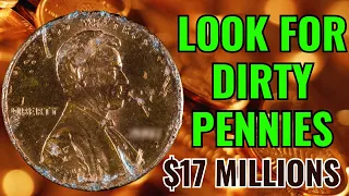 LOOK FOR DIRTY LINCOLN PENNIES IN US HISTORY WORTH OVER $17 MILLIONS! PENNIES WORTH MONEY