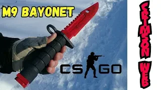 Как сделать штык-нож М9 Bayonet скин КРОВАВАЯ ПАУТИНА I НОЖИ ИЗ CS:GO