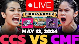 CREAMLINE VS. CHOCO MUCHO 🔴LIVE NOW | FINALS GAME 2 - MAY 12, 2024 | PVLAFC #pvllive #pvllivetoday
