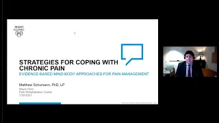 Strategies for Coping with Chronic Pain - 2021