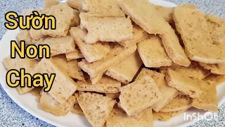 Cách Làm Sườn Non Chay, Ngon Dễ Làm / Home Made Vegan Dried Meat